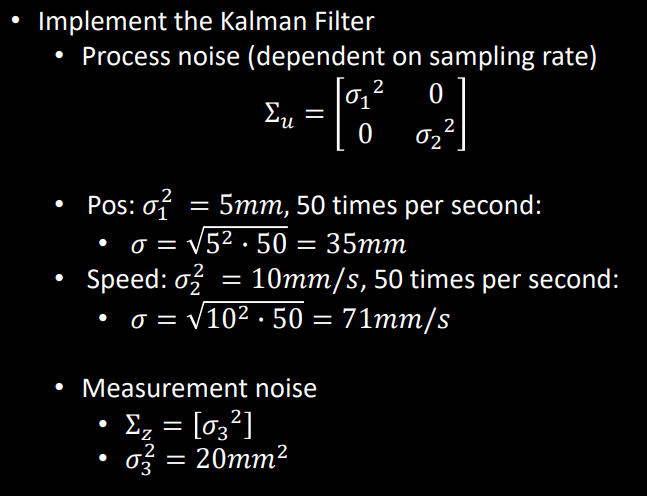 Covariance matrices